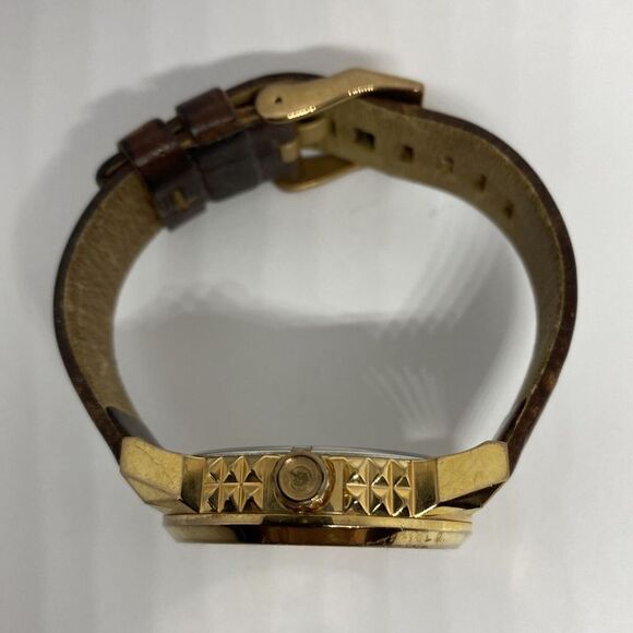 Diesel Nuki DZ-5477 Women's Brown Leather Analog Dial Quartz Wrist Watch VK603 - Picture 8 of 12